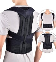 Adjustable Posture Corrector Brace Off Shoulder Back Support Belt for Men Women