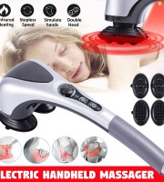 Double Heads Heating Massager