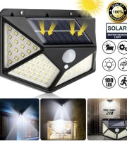 100 LED Smart Solar Light with Motion Sensor LED Wireless Weatherproof Light