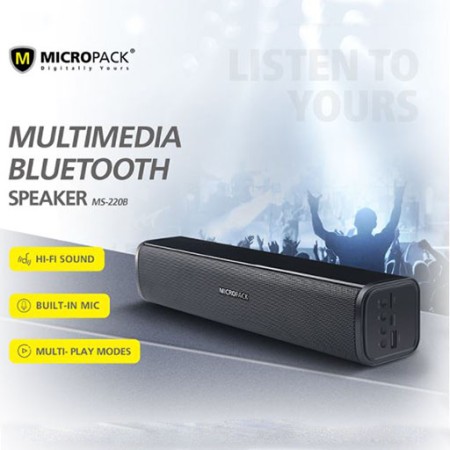 Micropack MS-220B Rechargeable Bar Speaker