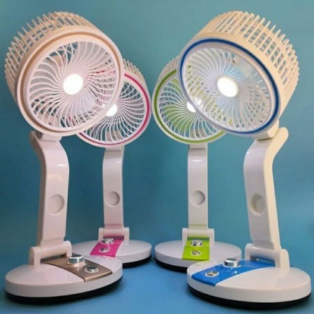 Multifunction USB charging Folding Fan LR-2018 with LED Light