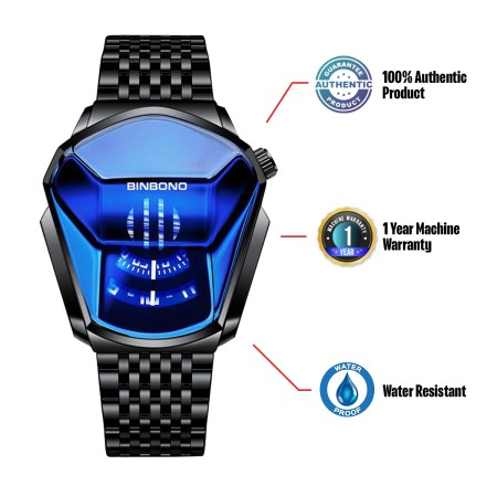 BINBONO Men Watch