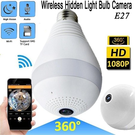 V380 Wifi Bulb IP Camera