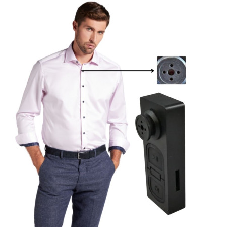 Spy Botton Camera