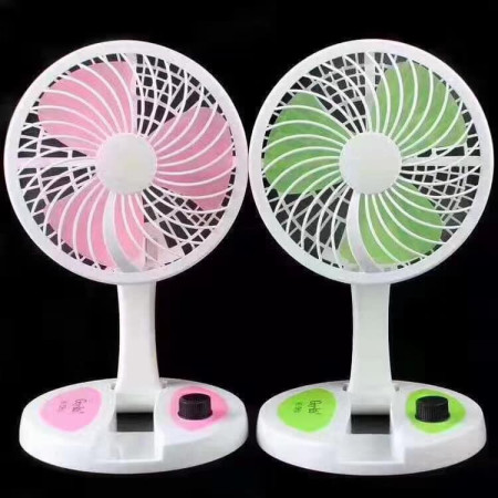 Gcy.Kb KC-5811 Rechargeable Folding Fan With Light