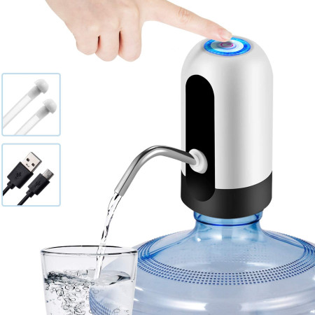 Water Bottle Pump USB Charging Automatic Drinking Water Pump Portable Electric Water Dispenser