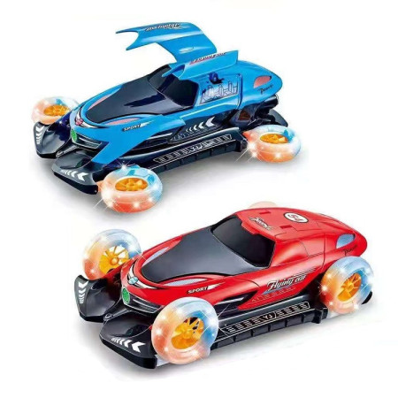 Fiddlerz Battery Operated Defrom Flying Car With Sound & Light Bump