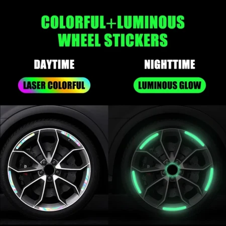 (20 pices) Car Luminous Strip