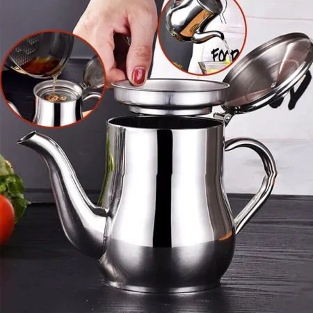 Stainless Steel Oil Pot