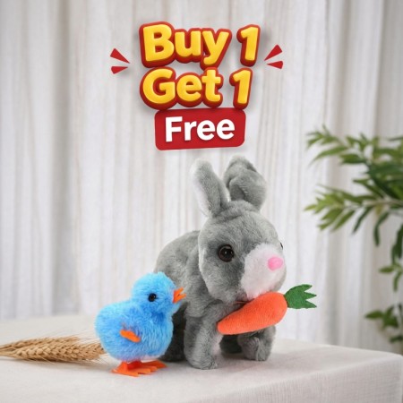 Rabbit Plush Toy-1pc (ব্যাটারি থাকে না সাথে)